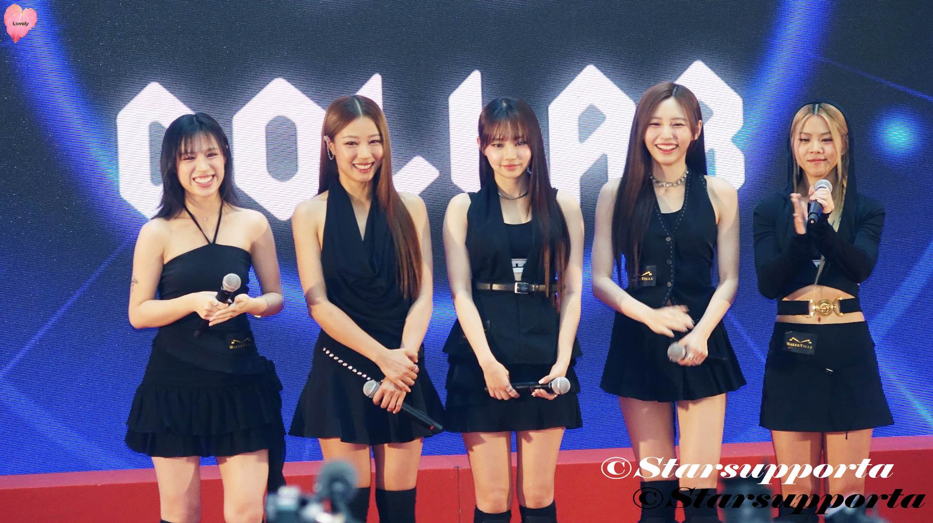 20251025 COLLAR (Gao, Sumling, Day, Ivy, Winka) @ 《全民造星FAMILY》記者會 @ 香港觀塘apm